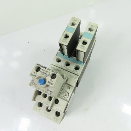 Siemens 3RT1023-1A Sirius 3-Pole Motor Starter Assembly W/ 3RU1126 -1CB0 Relay