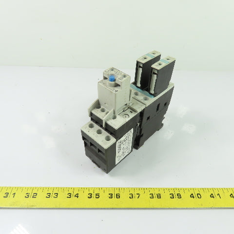 Siemens 3RT1023-1A Sirius 3-Pole Motor Starter Assembly W/ 3RU1126 -1CB0 Relay