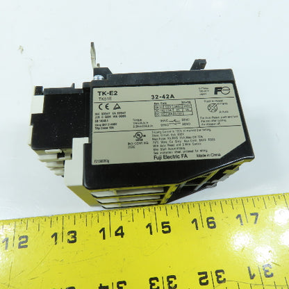 Fuji Electric TK-E2-4200 Thermal Overload Relay 3-Pole 32-42A Trip