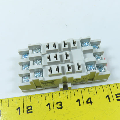 Dayton 5X853N 11-Pin Relay Socket 15A 300V