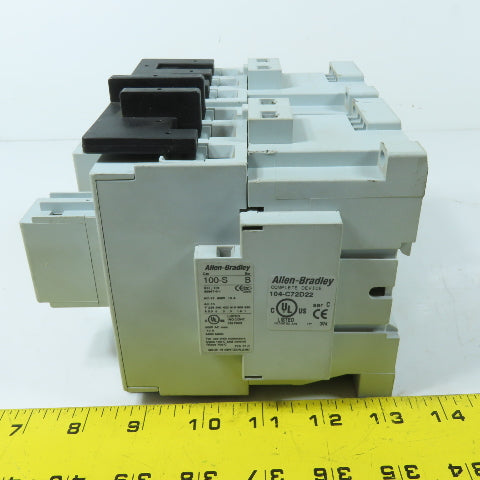 Allen-Bradley 104-C72D22 Reversing Contactor Assembly 120VAC Coil