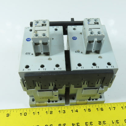 Allen-Bradley 104-C72D22 Reversing Contactor Assembly 120VAC Coil