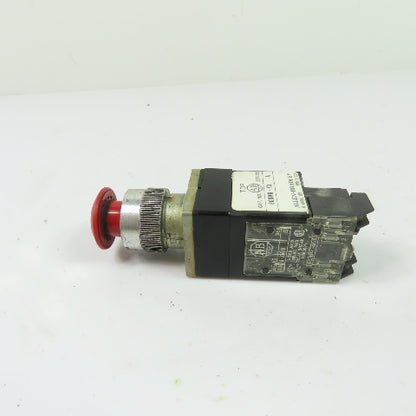 Allen-Bradley 800MR-FX Push Button Switch Ser A W/ 800M-XAS