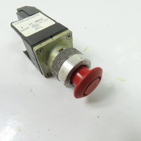 Allen-Bradley 800MR-FX Push Button Switch Ser A W/ 800M-XAS