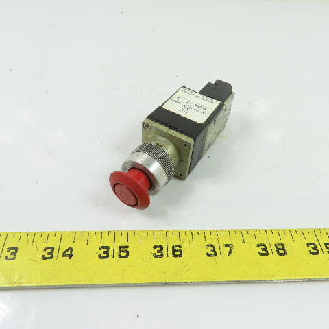 Allen-Bradley 800MR-FX Push Button Switch Ser A W/ 800M-XAS