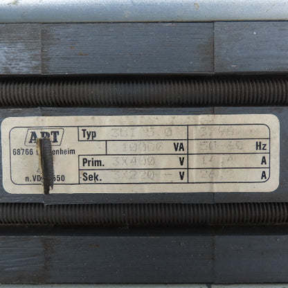 ADT 3UI 150 10000va Transformer 3X400 Pri 3X220V Sec