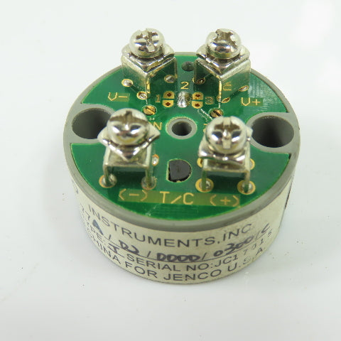 Jenco Instruments 77A/D2/0000/0300/C 2-Wire Temperature Transmitter Type J