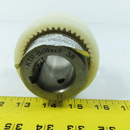 KTR BoWex 38 1-3/8" Bore M Style Gear Coupling Assembly