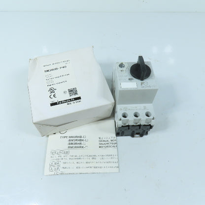 Fuji Electric BM3RHB-P40 Manual Motor Starter 0.25-0.4A 5.2A Magnetic Release