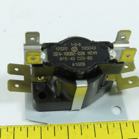Source S1-02419082028 Electric Heat Sequencer Relay 24V H15-40 C20-60