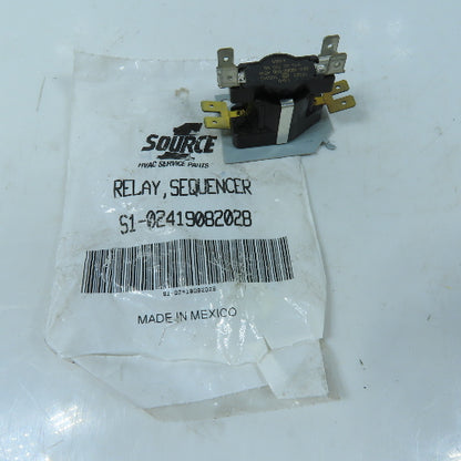 Source S1-02419082028 Electric Heat Sequencer Relay 24V H15-40 C20-60