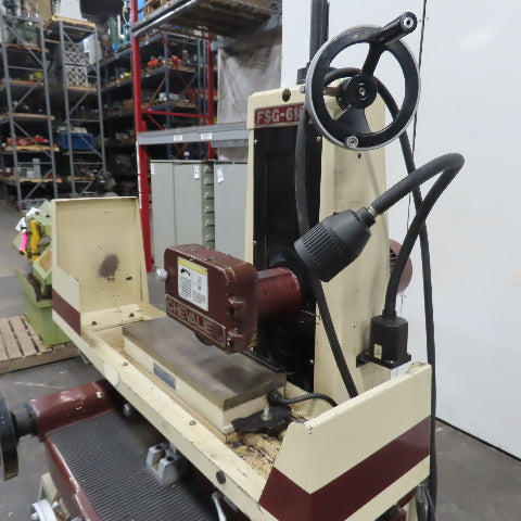 Chevalier FSG-618M 6"x 18" Manual Surface Grinder 230/460V 3Ph W/ Magnetic Table