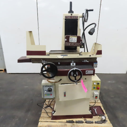 Chevalier FSG-618M 6"x 18" Manual Surface Grinder 230/460V 3Ph W/ Magnetic Table