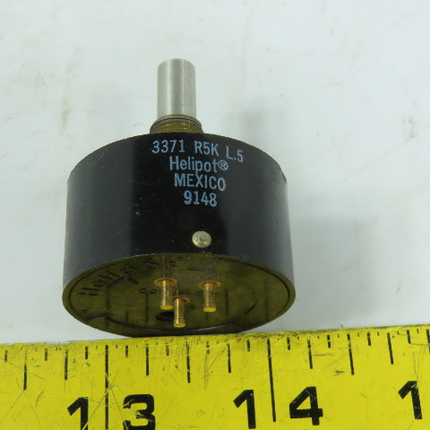 Helipot 3371 R5K L.5 Single Turn Precision Potentiometer 5K Ohm