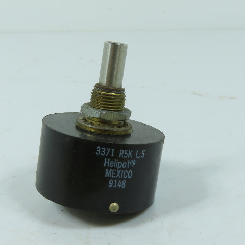 Helipot 3371 R5K L.5 Single Turn Precision Potentiometer 5K Ohm