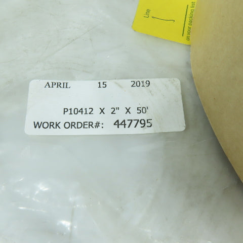 P10412 Adhesive Backed Cork Gasket Tape Roll 2" x 50'