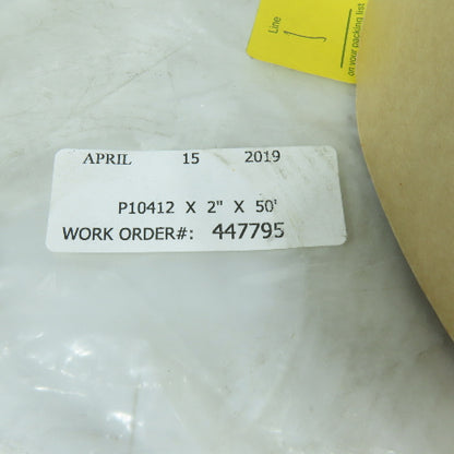 P10412 Adhesive Backed Cork Gasket Tape Roll 2" x 50'