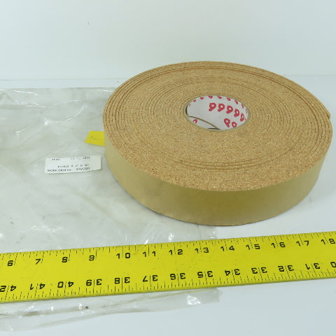 P10412 Adhesive Backed Cork Gasket Tape Roll 2" x 50'