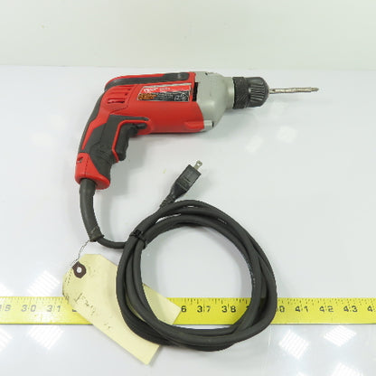 Milwaukee 0240-20 3/8" 10mm Corded Electric Drill 120V 1Ph 8A 0-3100 RPM