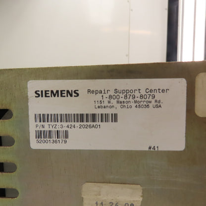 Siemens 3-424-2026A01 Acramatic 950 CNC Operator Control Panel Interface