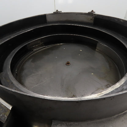 Warren Vibratory Parts Feeder 24" ID x 7" Deep Bowl 1Ph 115V W/ Controller
