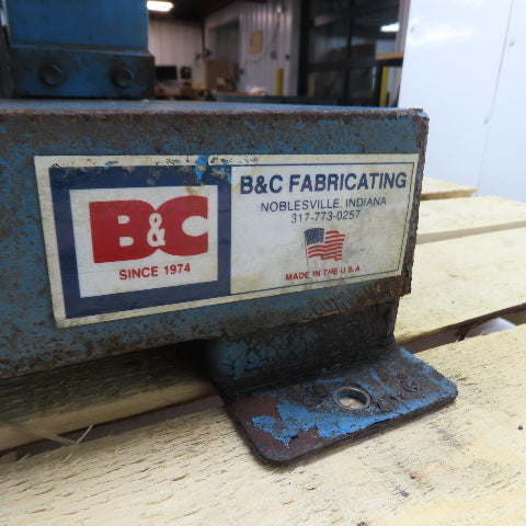 B&C Fabricating 24CCW Vibratory Parts Feeder 24" ID x 7" Deep Bowl 1Ph 115V