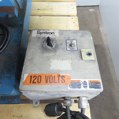 B&C Fabricating 24CCW Vibratory Parts Feeder 24" ID x 7" Deep Bowl 1Ph 115V