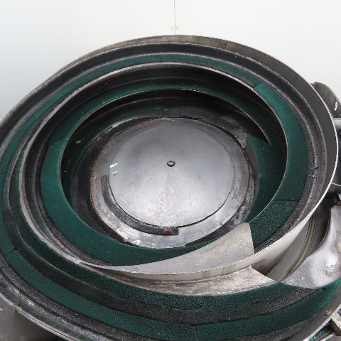 B&C Fabricating 24CCW Vibratory Parts Feeder 24" ID x 7" Deep Bowl 1Ph 115V