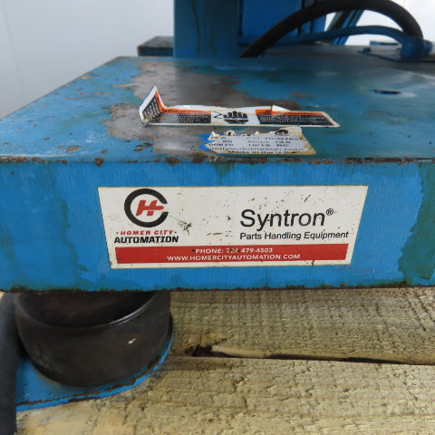 Syntron Vibratory Parts Feeder 24" ID x 12" Deep Bowl 1Ph 115V W/ Controller