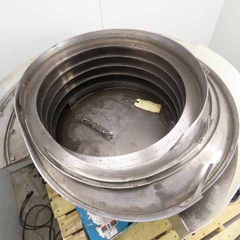 Syntron Vibratory Parts Feeder 24" ID x 12" Deep Bowl 1Ph 115V W/ Controller