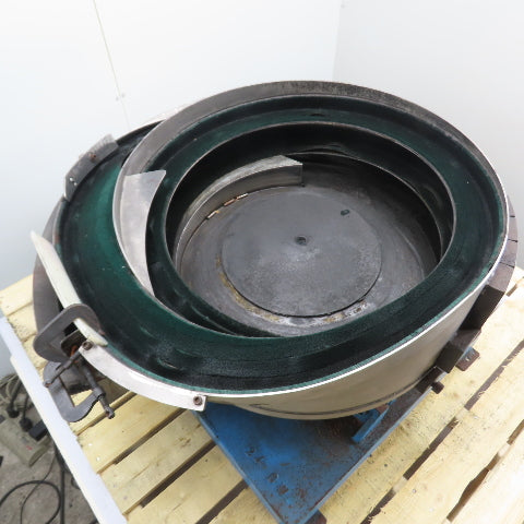 B&C Vibratory Parts Feeder 24" ID x 7" Deep Bowl 1Ph 115V (Parts/Repair)