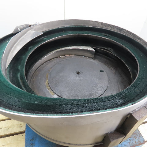 B&C Vibratory Parts Feeder 24" ID x 7" Deep Bowl 1Ph 115V (Parts/Repair)