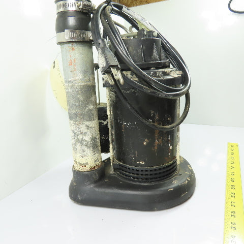 Wayne Water 1/3HP Thermoplastic Submersible Sump Pump 120V 1PH 9.5A Tested USA