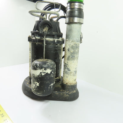 Wayne Water 1/3HP Thermoplastic Submersible Sump Pump 120V 1PH 9.5A Tested USA