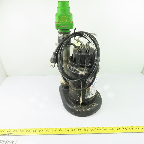 Wayne Water 1/3HP Thermoplastic Submersible Sump Pump 120V 1PH 9.5A Tested USA