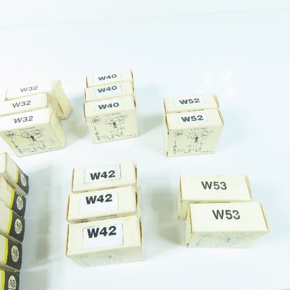 Allen-Bradley Type W Overload Heater Elements W32 W40 W42 W43 Mixed Lot of 18