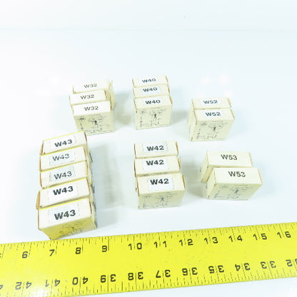 Allen-Bradley Type W Overload Heater Elements W32 W40 W42 W43 Mixed Lot of 18
