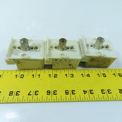 Square D 9001 KM1 Push Button Light Modules 110-120V 50-60Hz Lot of 3