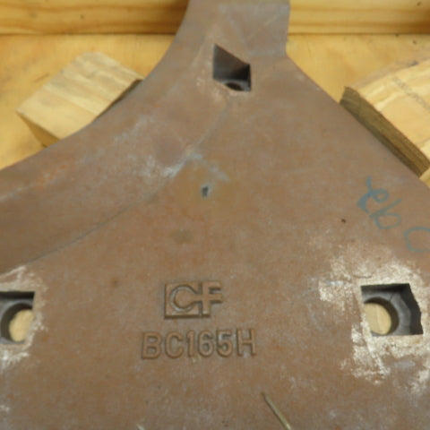 CF BC165H 13.5" Tall x 18" Wide Cast Iron Blade Tooth