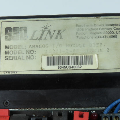 SSD Link L5201-2-02 Analog I/O Module Diff Issue 2