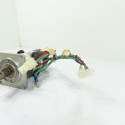 Yaskawa UTOPI-100SC UGRMEM-02SA2XE Minertia RM Servo Motor W/ Encoder