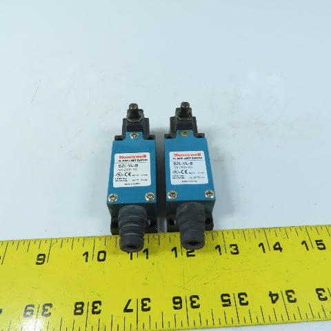 Honeywell SZL-VL-B Lot of 2 VL Mini Limit Switches 5A 250VAC Lot of 2