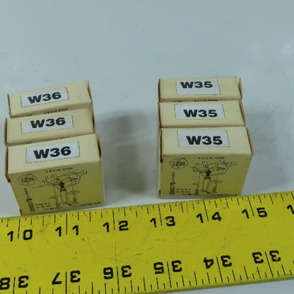 Allen-Bradley Type W Overload Heater Elements W35 W36 Lot Of 6