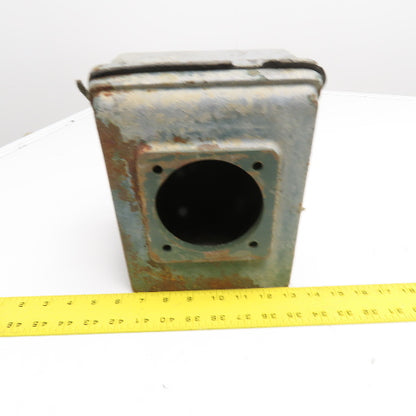 Cast Iron Motor Outlet Conduit Terminal Box 2-Piece