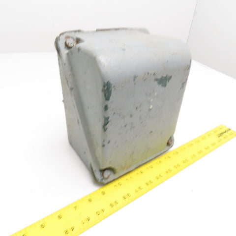 Cast Iron Motor Outlet Conduit Terminal Box 2-Piece