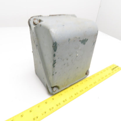 Cast Iron Motor Outlet Conduit Terminal Box 2-Piece