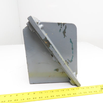 Heavy Duty Flanged Angled Motor Terminal Enclosure Box 15-3/4" x 15-1/2"