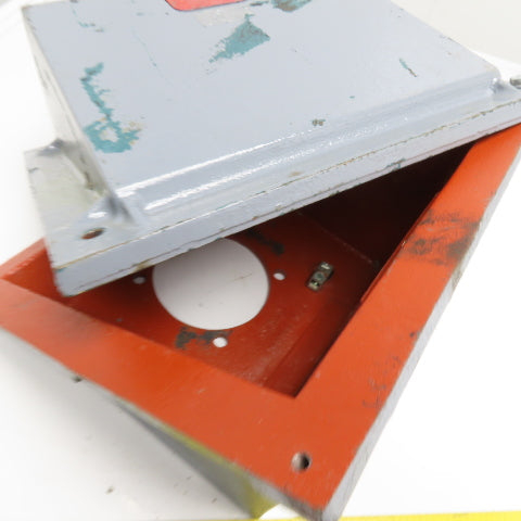 Heavy Duty Flanged Angled Motor Terminal Enclosure Box 15-3/4" x 15-1/2"