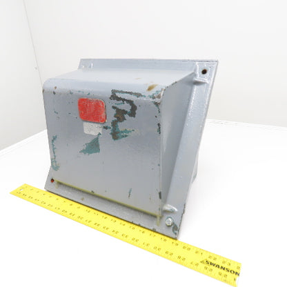 Heavy Duty Flanged Angled Motor Terminal Enclosure Box 15-3/4" x 15-1/2"