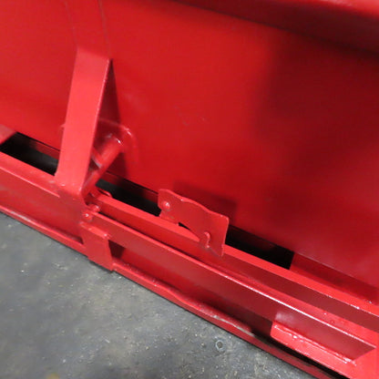 Wright 5 Cubic Yard Self Dumping Trash Scrap Hopper 96" x 63" x 42" ID